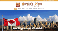Desktop Screenshot of birdiesnestonline.com