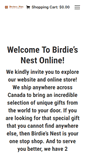 Mobile Screenshot of birdiesnestonline.com